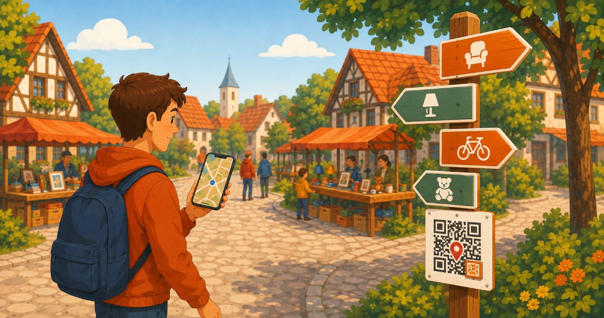 Beschilderung & Wegweiser: So findet jeder Besucher jeden Stand